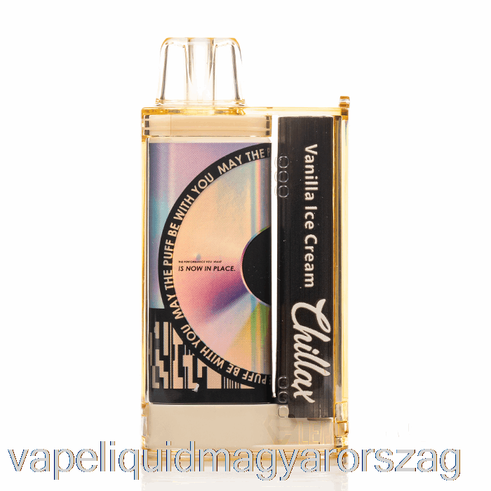 Chillax 15000 Eldobható Vanília Fagylalt Vape E Cigi